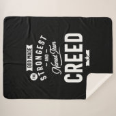 Creative Personalisiert Name Geburtstagsgeschenk Sherpadecke (Vorderseite (Horizontal))