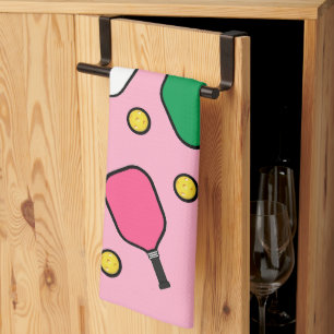 Creative Pickleball Dekoration Geschirrtuch