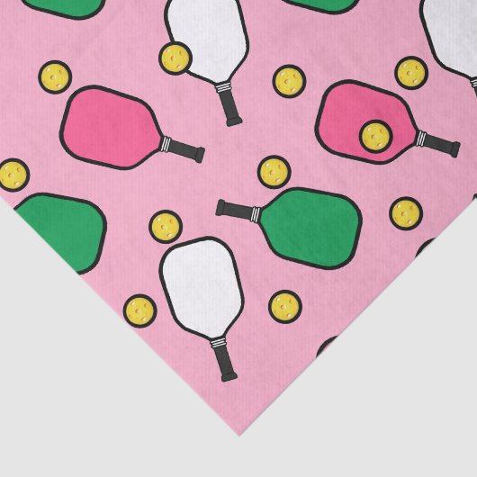 Creative Pickleball Geschenk Seidenpapier (Ausschnitt)