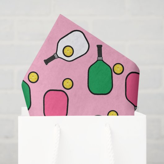 Creative Pickleball Geschenk Seidenpapier (Geschenktüte)