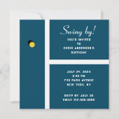 Creative Pickleball Party Einladung (Vorderseite)