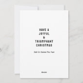 Creative Pickleball Weihnachten (Rückseite)