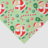 Creative Pickleball Weihnachtsfeiertag Seidenpapier (Ausschnitt)
