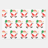 Creative Pickleball Weihnachtsgeschenk Geschenkpapier Set (Vorderseite 2)