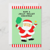Creative Pickleball Weihnachtskarten Feiertagskarte (Vorderseite)