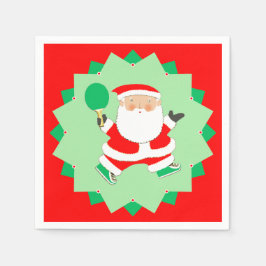 Creative Ping-Pong Weihnachtsfeier Serviette