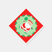 Creative Ping-Pong Weihnachtsfeier Serviette (Ecke)