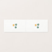 Creative Pocket & Gruß Vorlagen (Außenseite Aufgefaltet)