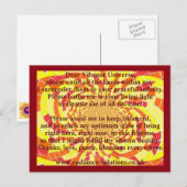 Creative Postcard 5 - Sehr geehrtes und lebendiges Postkarte (Vorne/Hinten)