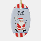 Creative Racquetball Christmas Collectif Keramik Ornament (Rechts)