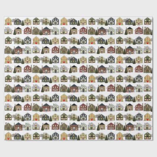 Creative Realtor Weihnachtsgeschenk Geschenkpapier (Flach)