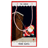 Creative Rock Climbing Christmas Small Gift Bag Kleine Geschenktüte (Vorderseite)
