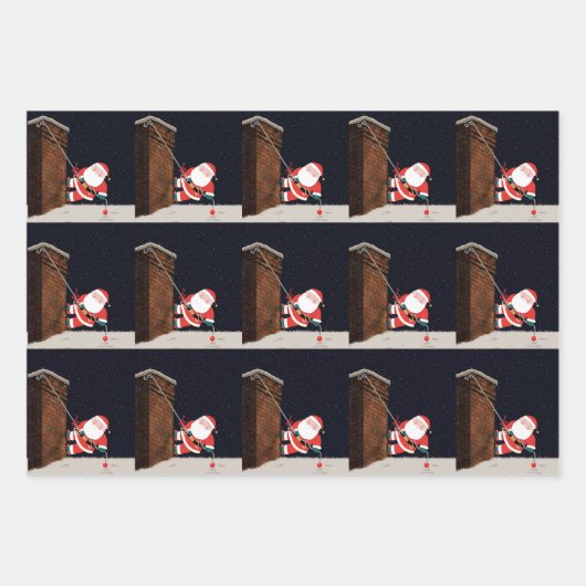 Creative Rock Climbing Weihnachten Geschenkpapier Set (Vorderseite 2)