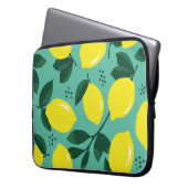 Creative rosa-blaue Farbtextur, abstrakt. Laptopschutzhülle (Vorderseite Links)