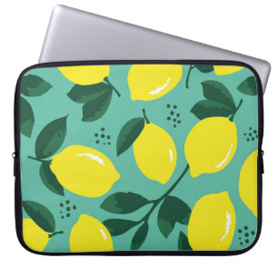 Creative rosa-blaue Farbtextur, abstrakt. Laptopschutzhülle