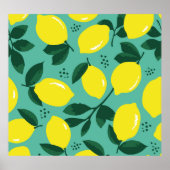 Creative rosa-blaue Farbtextur, abstrakt. Poster (Vorne)