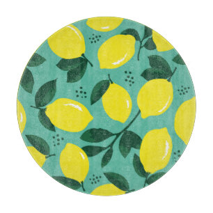 Creative rosa-blaue Farbtextur, abstrakt. Schneidebrett