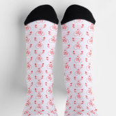 Creative Rotherherzen Design Socken (Oben)
