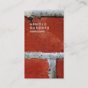 Creative Schlicht Green Botanic Trendy Consultant Visitenkarte