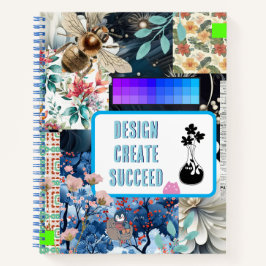 Creative Scrapbook Style Cover Notebook Notizblock