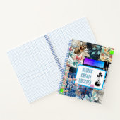 Creative Scrapbook Style Cover Notebook Notizblock (Innenseite)