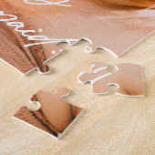 Creative Script Be My Bridesmaid Foto Vorschlag Puzzle (Seite)