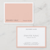 Creative Simple Design Trendy Moderne Vorlage Visitenkarte (Vorne/Hinten)