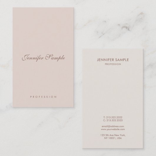 Creative Skripte Moderne Berufliche Clean Template Visitenkarte (Vorne/Hinten)