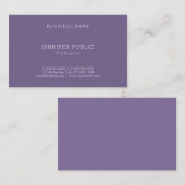 Creative Sleek Modern Design Template Beruflich Visitenkarte (Vorne/Hinten)