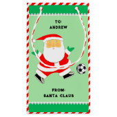 Creative Soccer Christmas Kleine Geschenktasche Kleine Geschenktüte (Rückseite)