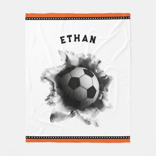 Creative Soccer Fleecedecke (Vorderseite)