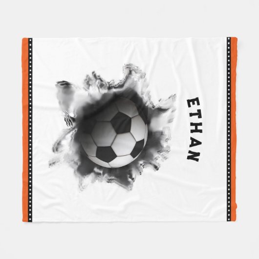 Creative Soccer Fleecedecke (Vorderseite (Horizontal))
