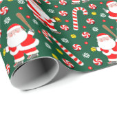 Creative Softball Holiday Geschenk Geschenkpapier (Rolleneckpunkt)