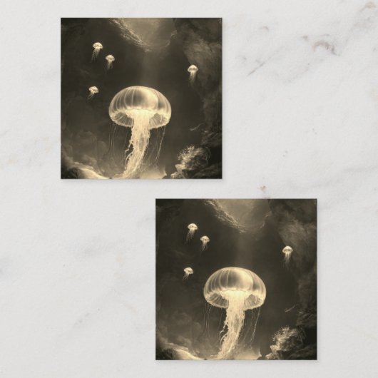 Creative Solutions Architect Quadratische Visitenkarte (Vorne/Hinten)