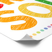 Creative Solutions Rainbow Classroom Poster (Ecke)