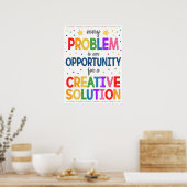 Creative Solutions Rainbow Classroom Poster (Küche)
