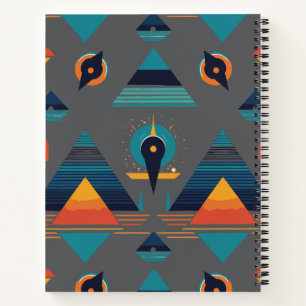 Creative Spiral Design Notebook Notizblock