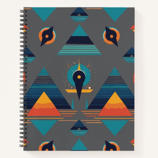 Creative Spiral Design Notebook Notizblock (Vorderseite)