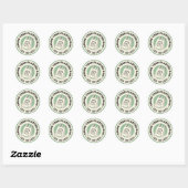 "Creative Stickers: Personalize your World" Runder Aufkleber (Blatt)