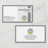 Creative Stylish Box Frame Founder CEO Visitenkarte (Vorne/Hinten)