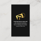 Creative Stylish Colorful Zuhause Painting Visitenkarte (Rückseite)