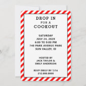Creative Summer GRILLEN Cookout-Party Einladungen (Rückseite)