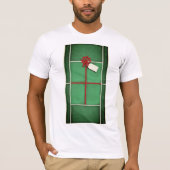 Creative Tennis Christmas T-Shirt (Vorderseite)