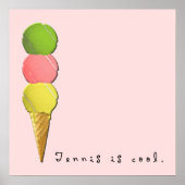 Creative Tennis Poster (Vorne)