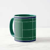 Creative Tennis Tasse (Vorderseite Links)