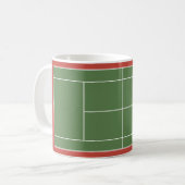 Creative Tennis Tasse (Vorderseite Links)