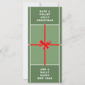 Creative Tennis Weihnachtskarten (Vorderseite)