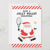 Creative Tennis Weihnachtskarten Feiertagskarte (Vorderseite)