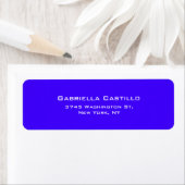 Creative Ultramarine Blue Schlicht Elegant Einfach (Insitu)