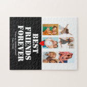 Creative Unique BESTE FREUNDIN Foto Collage Gesche Puzzle (Horizontal)